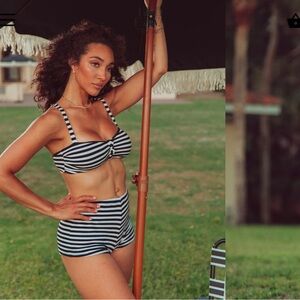 Kilo brava striped swimsuit